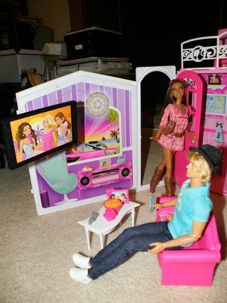 barbie glam vacation house 2009