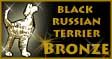 Black Russian Terrier Bronze Award, January 2002