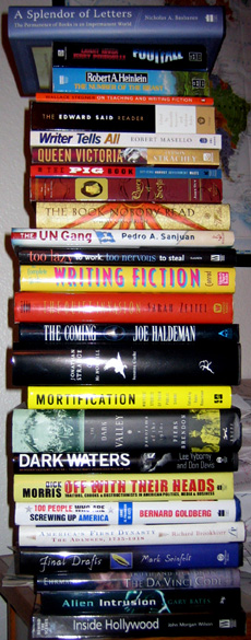 Click to enlarge bookstack photo!