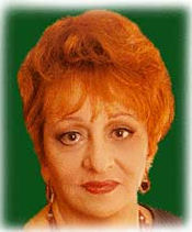 Sylvia Browne with Bitchin' Red Hair