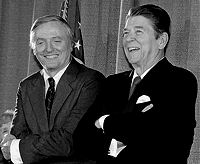 WFB with President Reagan