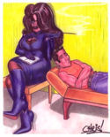 Female Psychologist 
w/ Dr.Malamud
R-Rated Art by
Chris! of England