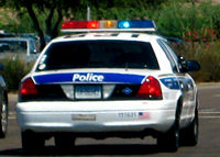 Phoenix Police
red & blues going