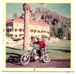 Crazy Paul: 1973 in front of Castle Hot Springs in the Arizona desert
