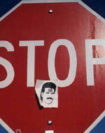P.V. Stop Sign