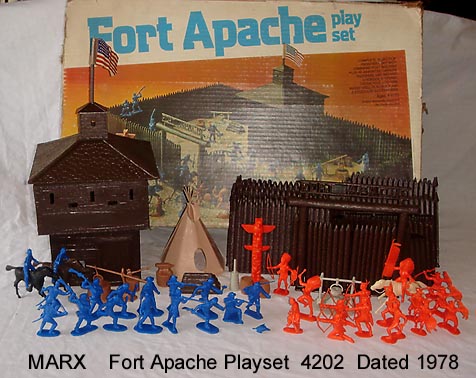 fort apache playset marx