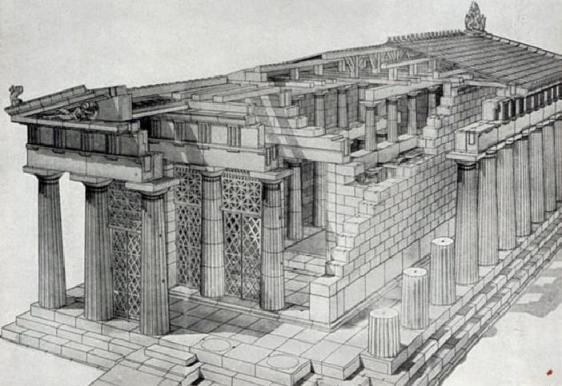 Ancient Greek Architecture Drawings | Architecture