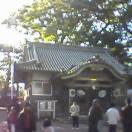 The small Shinto shrine in Tokushima Prefecture, Shikoku, home to an annual mochi nage festival