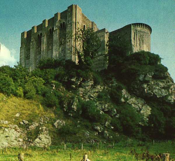 Falaise castle, early home of William the Bastard