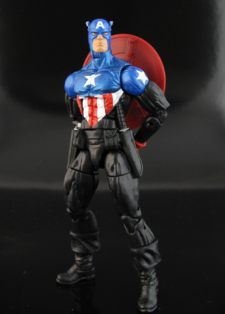 Mis Customs de Figuras Marvel Universe Colección 3.75 Captain America Cap  Bucky Red Skull Fantomex 
