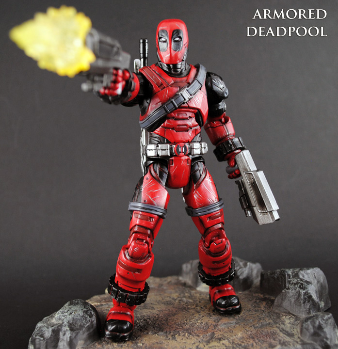 custom deadpool action figure