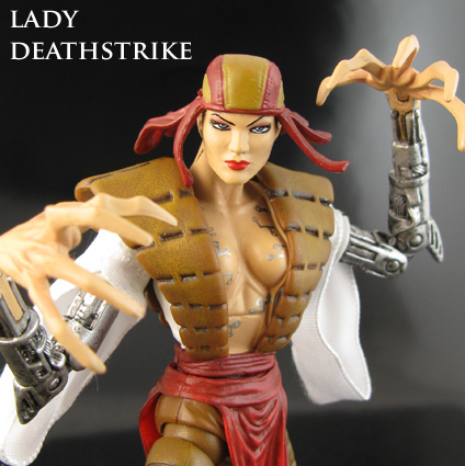 Marvel legends lady best sale deathstrike