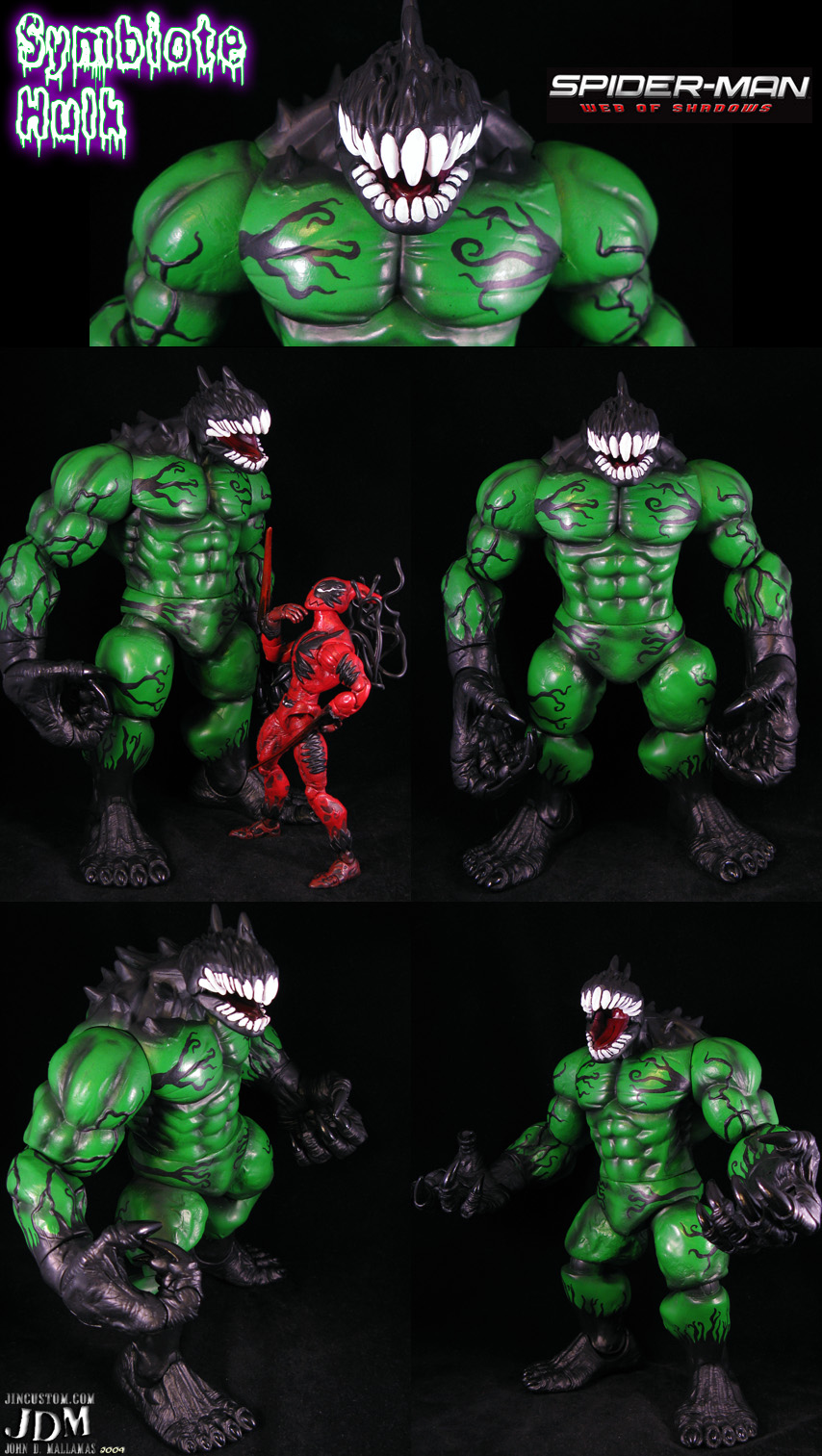 custom hulk action figure