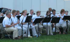 Picture of wind section.