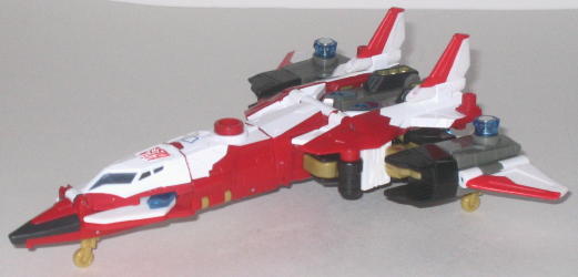 red airplane transformer