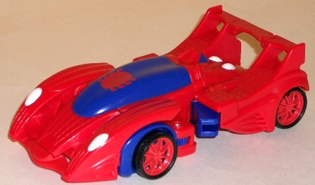 spiderman race car toy
