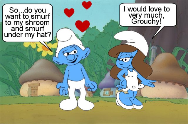 Grouchy's got the hots for Angel