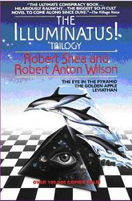 The Illuminatus Trilogy by Robert Shea and Robert Anton Wilson. Click here to purchase on Amazon.