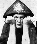 Aleister Crowley. Click here for the Libri.