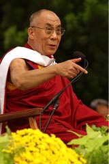 The Dalai Lama. Click here to visit the offical website of his holiness, the 14th Dalai Lama of Tibet.