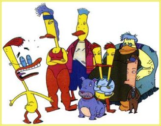 Duckman. Click to visit a hopelessly outdated (it doesn't contain a synopsis of season four) yet irreverent Duckman site. Note, this opens in a new window.