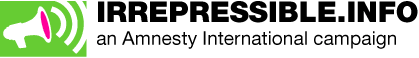 The Internet is a new frontier in the struggle for human rights... online or offline the human voice and human rights are impossible to repress. Click to learn more.