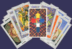 The Tarot. Click here for a free on-line Tarot reading.