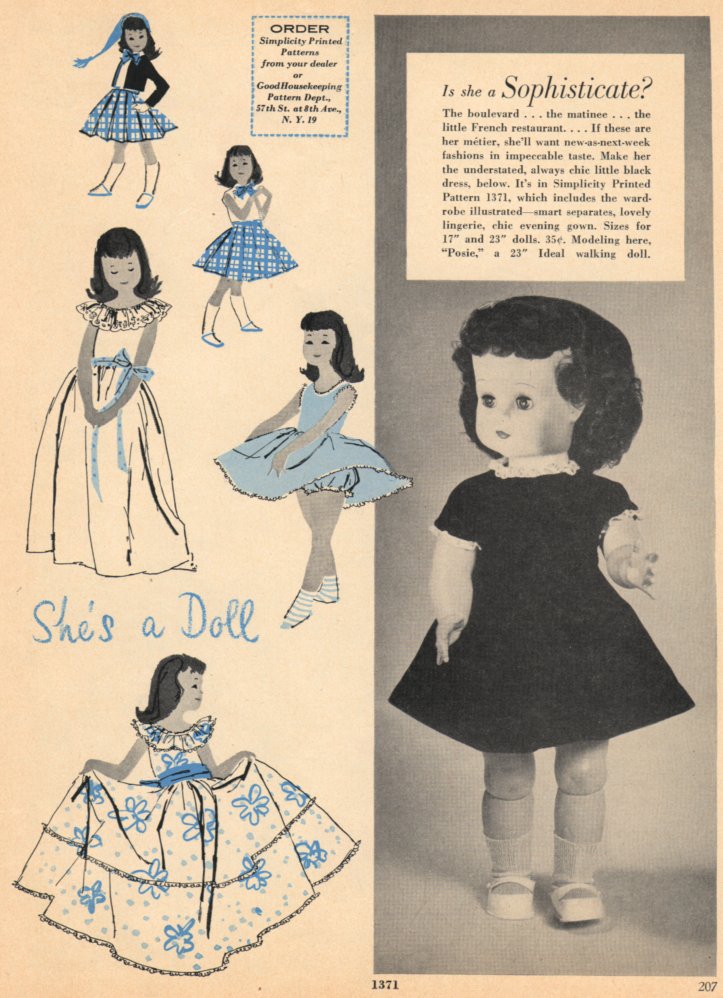 Posie Pattern Ad