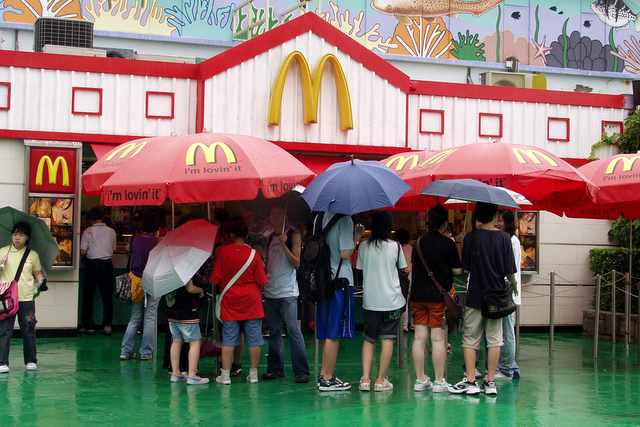 McDonalds at Ocean Park