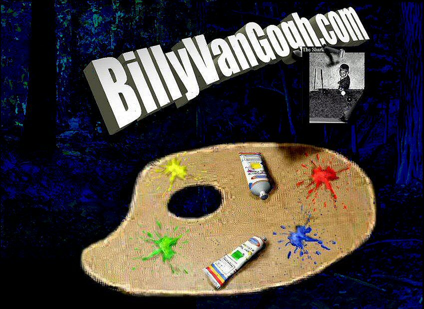 Choose an item on the Palette and enter BillyVanGogh.com