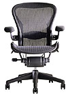 HermanMiller Aeron chair. Click to visit HermanMiller