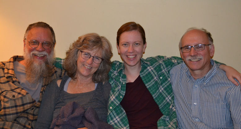 Stan, Kathryn, Sasha & Ian Scott - 2018
                Charlottetown, PEI