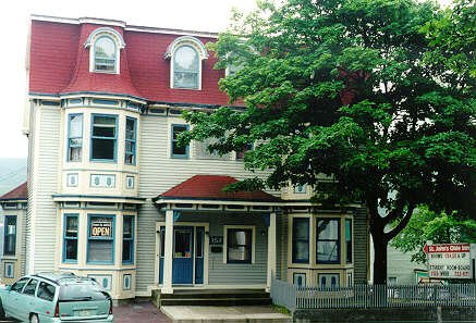 Duckworth Street in St. John`s, Newfoundland Editorial Image