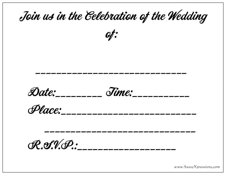 Flues Wedding Invitations Back
