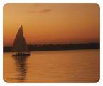 Sailing Sunset Mouse Pad
