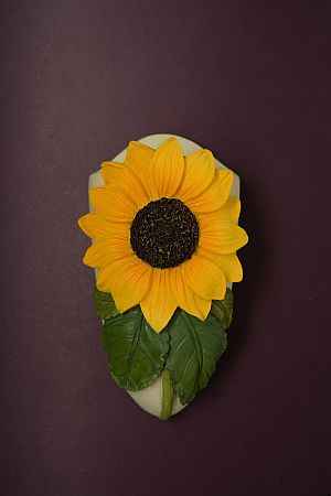 Sunflower Vase Magnet