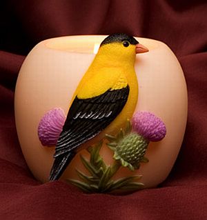Goldfinch Votive