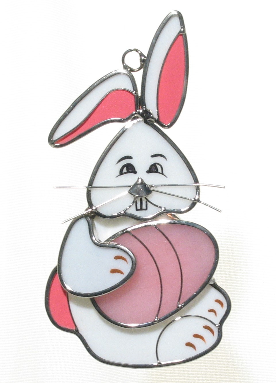 Easter Bunny with Egg Suncatcher