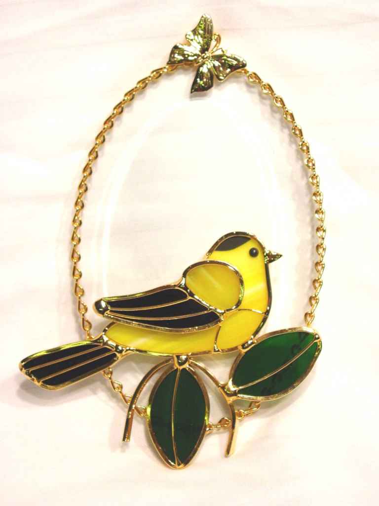 Goldfinch Beveled Oval