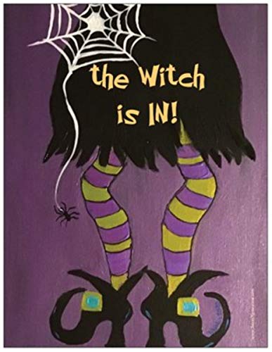 The Witch is In! Refrigerator Magnet