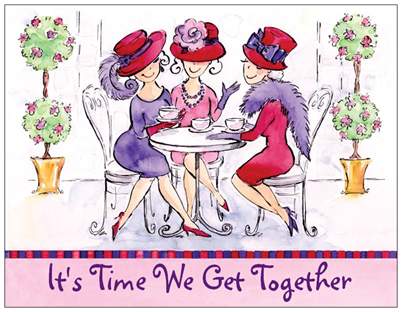 Red Hat Ladies Invite - Front