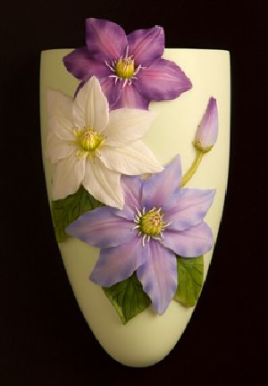 Clematis Wall Vase