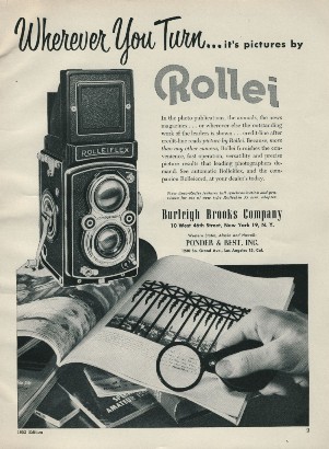 Vintage Rollei Ad