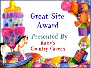 Great Site Award Presented By Rajiv's Country Cavern