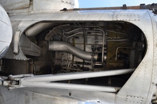 B-17G main wheel well