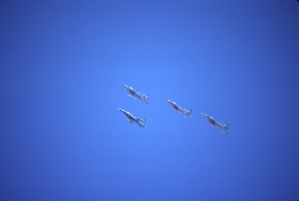 Formation of CF116s 434 Squadron at Red Flag Nellis
                AFB Jan 83