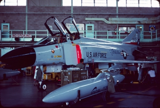 f-4c 63-7420 111th fis
                    hangar