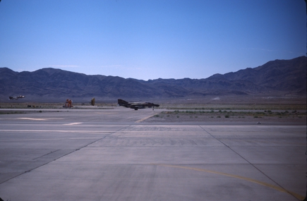 F-4D 66-7793 landing roll out Nellis AFB