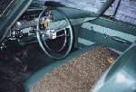 A Firesweep interior (note column 3-speed and radio delete)