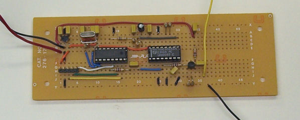  Photo of PC board.